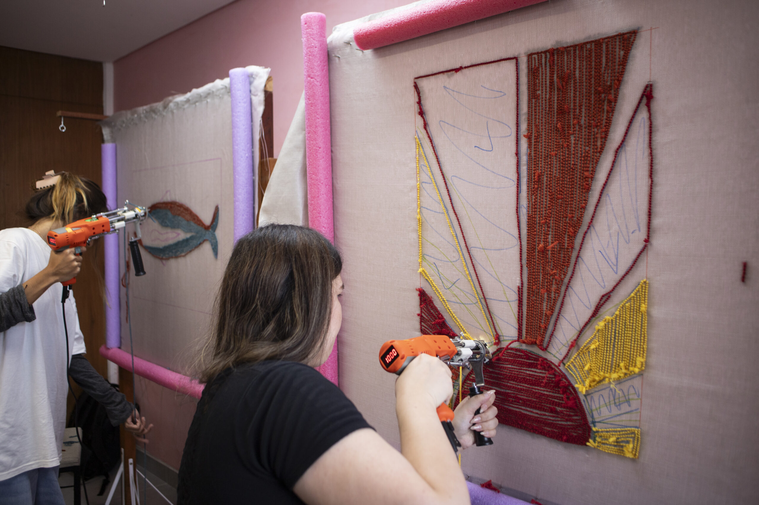 Pacote 48 Aulas (3H) de Tufting