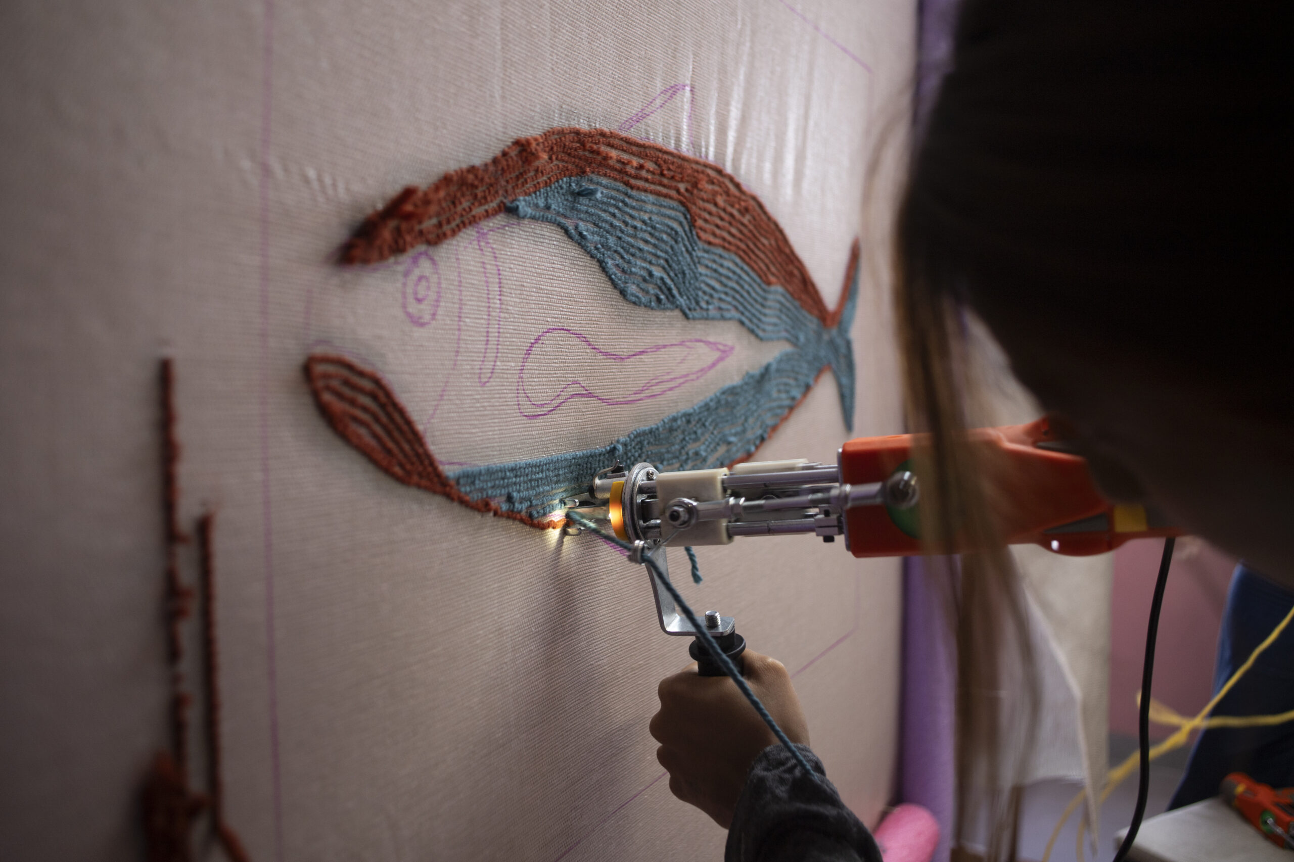 Pacote 24 Aulas (2H) de Tufting